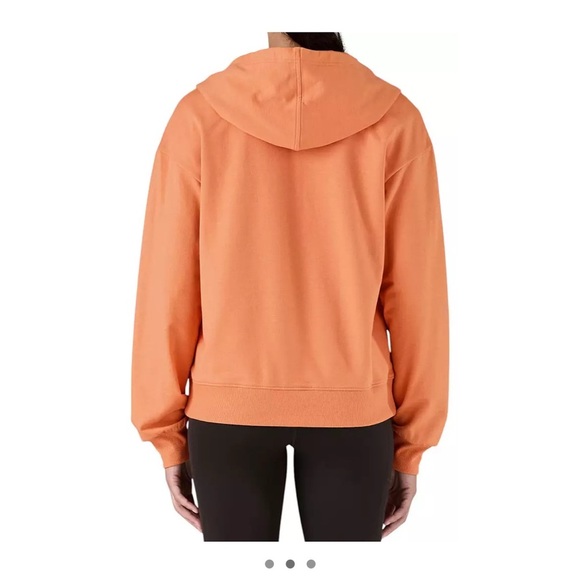 Patagonia Women's XL Ahnya Full-Zip Hoodie Sweatshirt Orange Rock Melon NWT Cozy - Picture 3 of 13